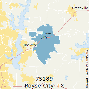 Royse City (zip 75189), TX